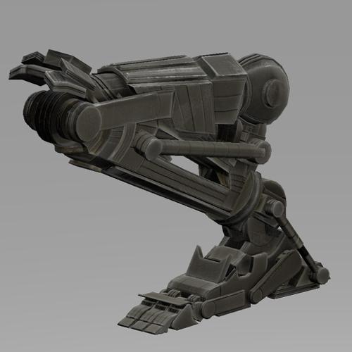 Rigged Robot Legs preview image